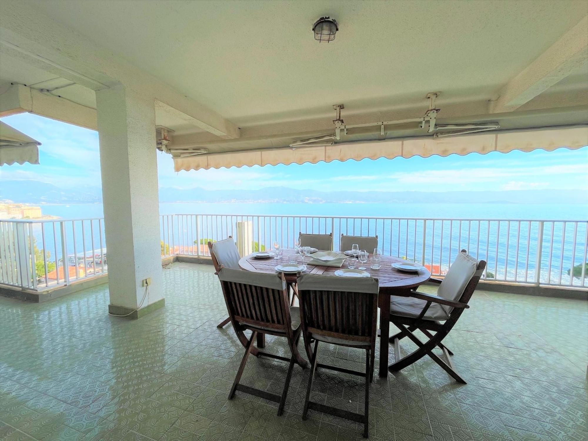 Appartement Vue Mer Carmino Ajaccio أجاكسيو المظهر الخارجي الصورة