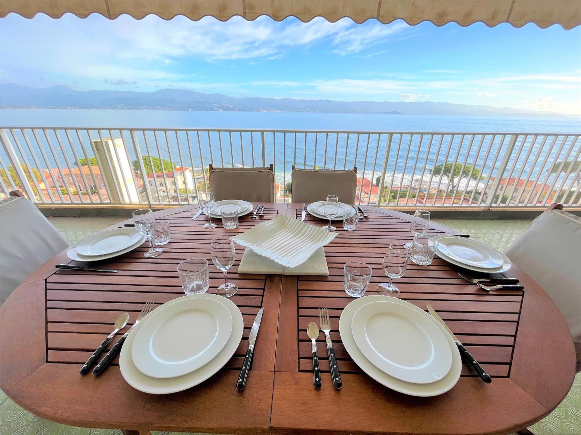 Appartement Vue Mer Carmino Ajaccio أجاكسيو المظهر الخارجي الصورة
